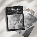 Search for newspaper wedding invitations Vintage