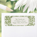 Search for willow return address labels Elegant
