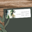 Search for woodland forest return address labels Whimsical