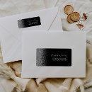 Search for black and silver glitter return address labels Sparkle