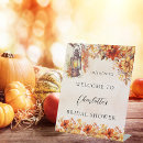 Search for fall bridal shower signs Welcome