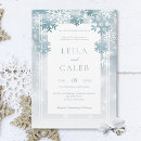 Search for ice blue winter wedding invitations Blue and white