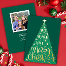Search for metallic christmas cards Calligraphy