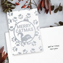 Search for paw print christmas cards Kitten