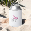 Search for pink flamingo can coolers Bridesmaid