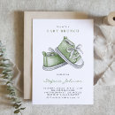 Search for green shoe invitations Watercolor