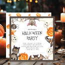 Search for kids halloween invitations Bat