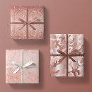 Search for rose gold and marble wrapping paper For her