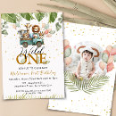 Search for garden the of 1st birthday invitations Safari