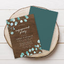 Search for rustic wood engagement party invitations Country