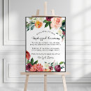 Search for burgundy floral wedding signs Watercolor flowers