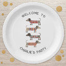 Search for dachshund paper plates Doxie