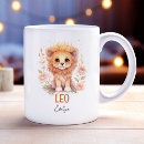 Search for zodiac leo coffee mugs Watercolor