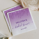 Search for bridal shower napkins Purple