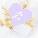 Search for lavender heart stickers Small business