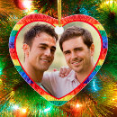 Search for lesbian couple christmas tree decorations Rainbow