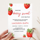 Search for strawberry baby pregnancy invitations Fruit
