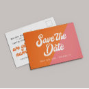 Search for pink save the date postcards Colourful