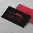 Search for black and red auto business cards Professional
