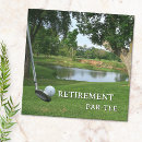 Search for golf retirement invitations Retiring