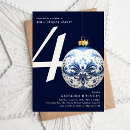 Search for holiday 40th birthday invitations Winter