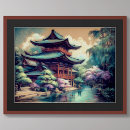 Search for chinese pagoda art Asian