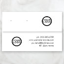 Search for earring business cards Jewellery designer