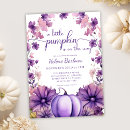 Search for purple pumpkin invitations Botanical