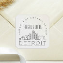 Search for detroit skyline stickers Cityscape