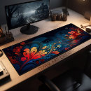 Search for abstract art prints mousepads Blue