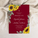 Search for religious cross wedding invitations Elegant