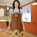 Search for yellow sunflowers aprons Chef