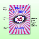 Search for 33 birthday cards Age