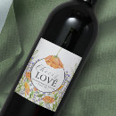 Search for bridal shower wine labels Girly