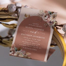 Search for beige floral invitations Qr code