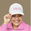 Search for pink ribbon hats Hope
