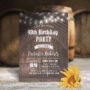 Search for farmhouse birthday invitations Vintage