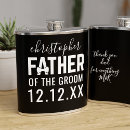 Search for father of the bride flasks Bridal party
