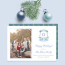 Search for monogrammed christmas cards For her
