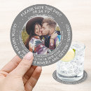Search for grey save the dates Elegant