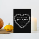Search for black goth wedding invitations Skull