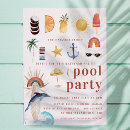 Search for surf party invitations Summer