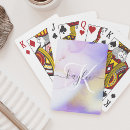 Search for watercolor playing cards Purple