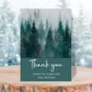 Search for green tree thank you cards Woodland