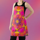Search for hippie flowers aprons Psychedelic