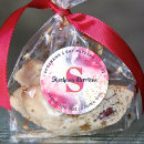 Search for pink return address stickers Initial