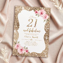 Search for 21 and fabulous invitations Elegant