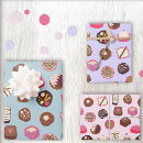 Search for chocolate candies wrapping paper Pattern