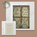 Search for barn door invitations Floral