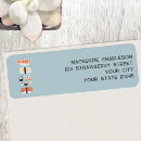 Search for restaurant return address labels Cute